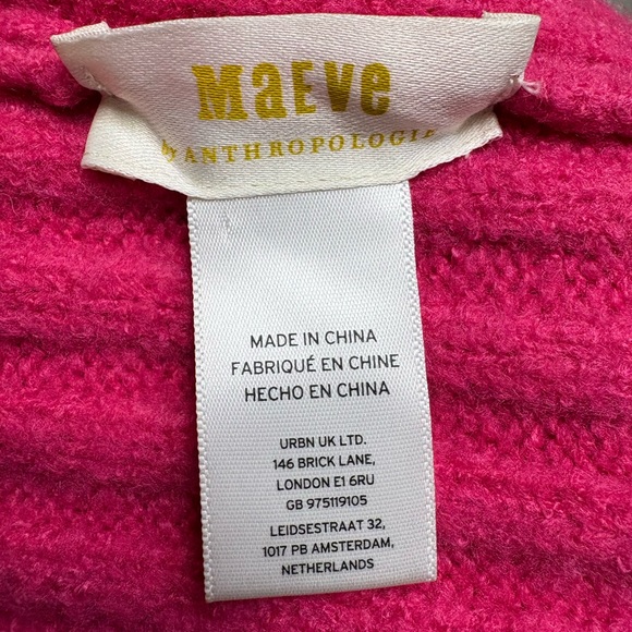 Maeve by Anthropologie Cozy Pink Knit Beanie - Picture 6 of 7